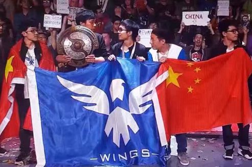 wings获2016国际邀请赛冠军 奥运赛场外再飘五星红旗