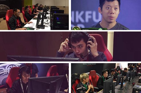 2016国际邀请赛小组赛首日战罢 各显身手