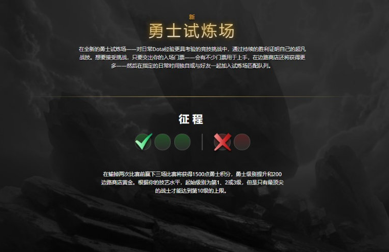 高手战场！DOTA2全新玩法“勇士试炼场”邀你来战